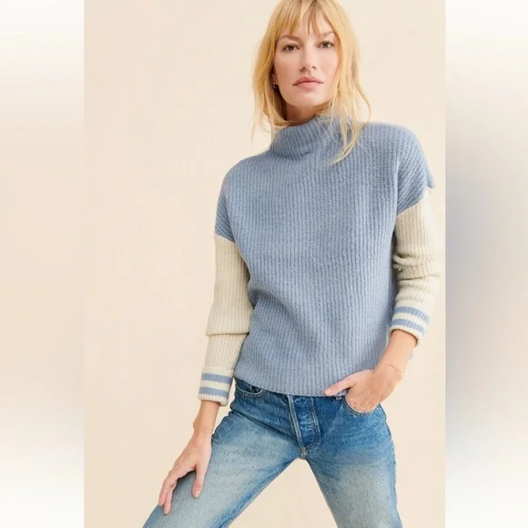 RD Style Margarate colorblock sweater - Picture 1 of 3